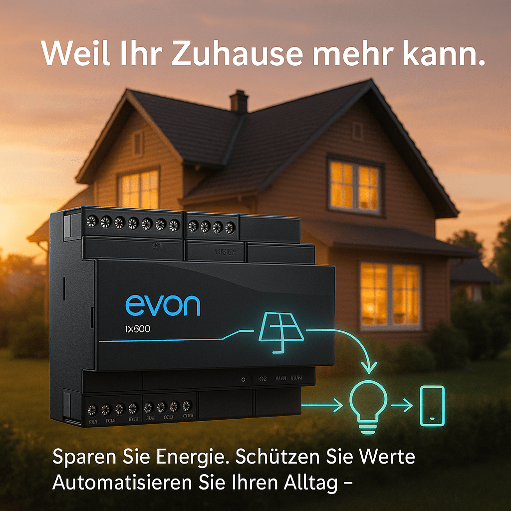 Plug & Play mit dem Energiemanager von evon Smart Home